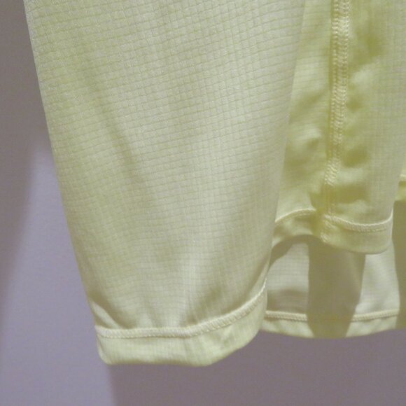 OUTDOOR RESEARCH Echo Hoodie Top in Cool Matcha Yellow Outdoor Gorpcore Layering - Picture 6 of 11